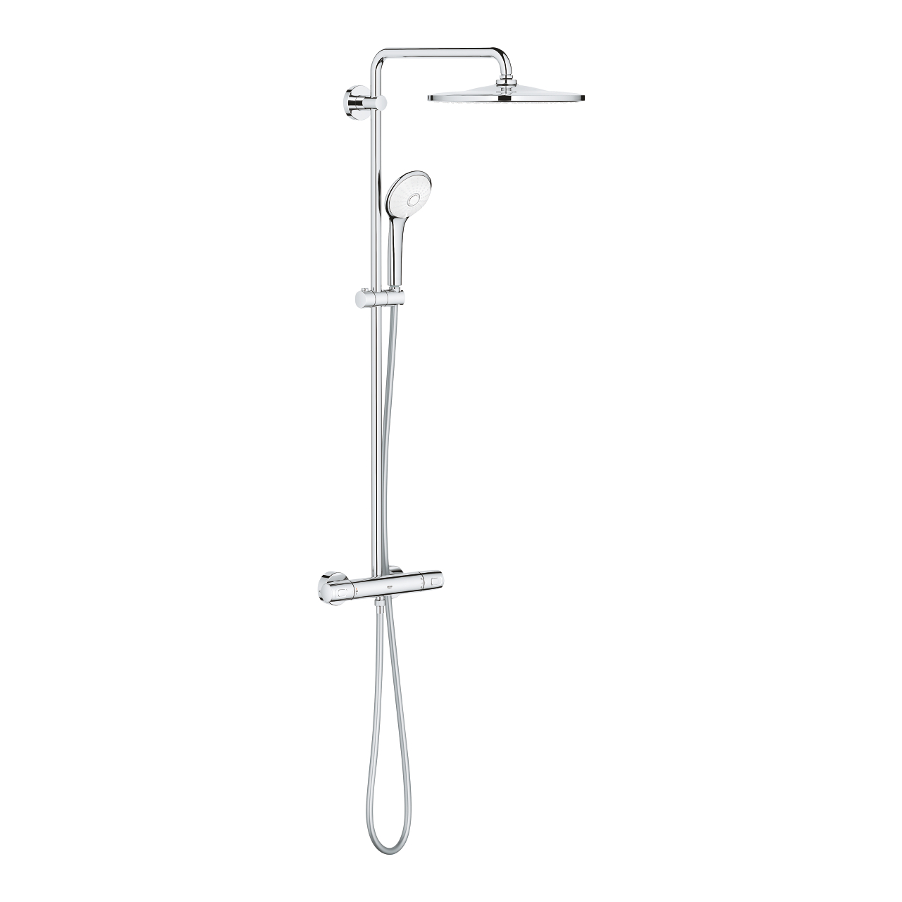 Душ система с термостатен смесител Euphoria System 310 Grohe с фиксирана височина