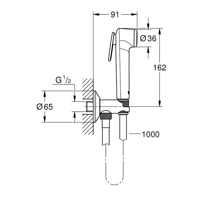 Комплект за  хигиенен душ Grohe