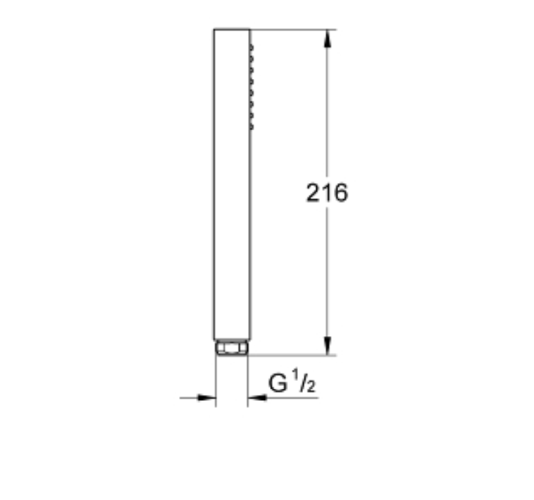 Ръчен душ Euphoria Cube Stick Grohe