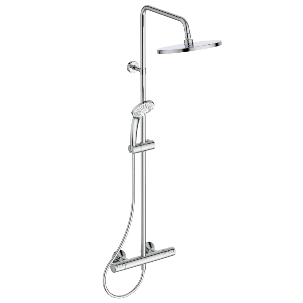 Душ система Ideal Standard Ceratherm T25 с термостатен смесител за душ A7627AA