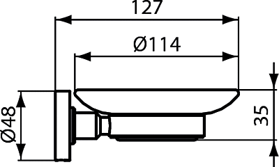 Сапуниера с държач IOM Ideal Standard