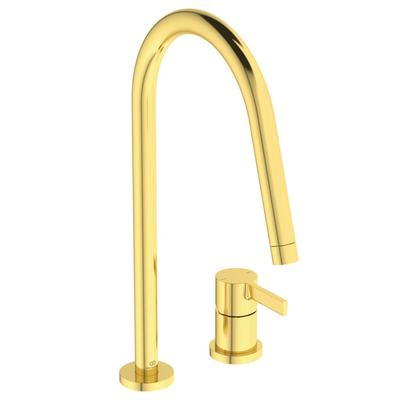 Смесител за кухня с 2-дупков с висок тръбен чучур Ideal Standard Gusto Premium