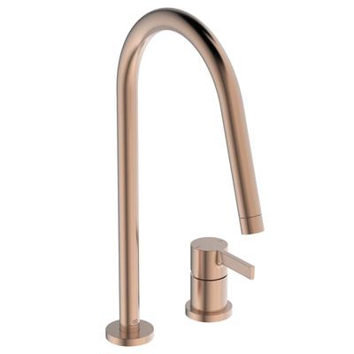 Смесител за кухня с 2-дупков с висок тръбен чучур Ideal Standard Gusto Premium