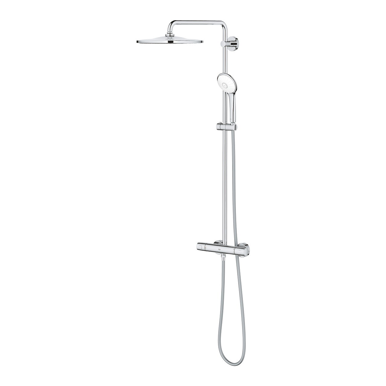 Душ система с термостатен смесител Euphoria System 310 Grohe с фиксирана височина