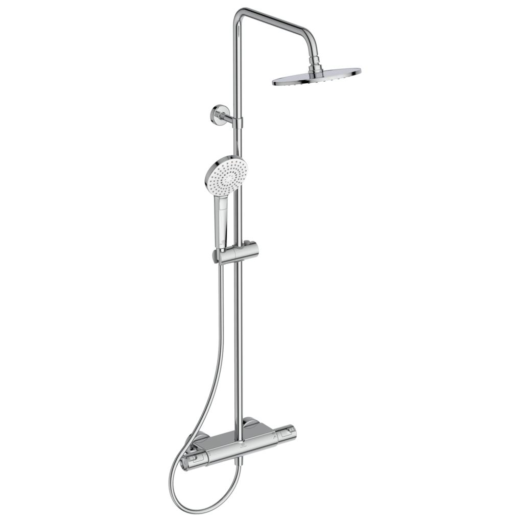 Душ система Ideal Standard Ceratherm T50 с термостатен смесител за душ A7230AA