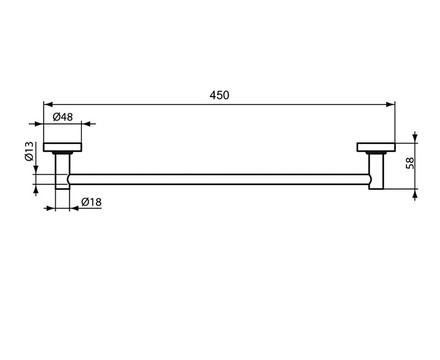 Пръчка за хавлия IOM Ideal Standard