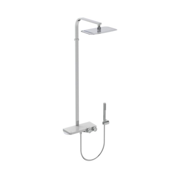 Душ система Ideal Standard Ceratherm S200 с термостатен смесител за душ A7332AA с фиксирана височина