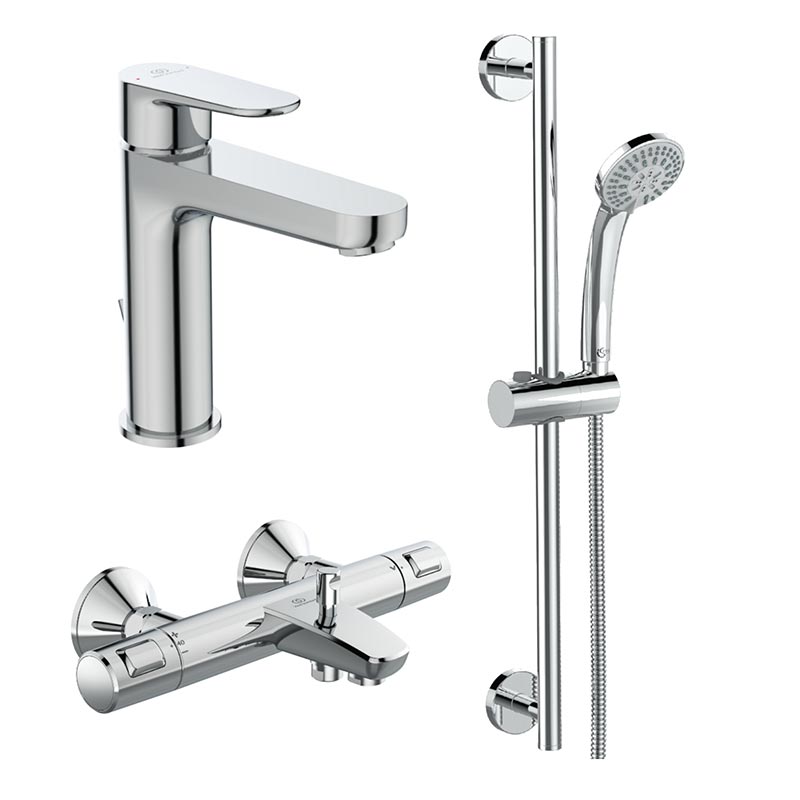 Комплект за баня 3 в 1 Ideal Standard  Cerafine O и Ceratherm T25