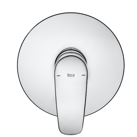 Смесител вграден за душ Roca Monodin