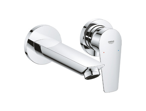 Смесител вграден за мивка Grohe Bauedge - вътрешна и външна част