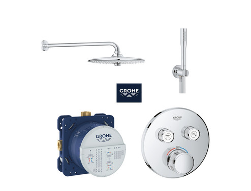 Комплект за вграждане за баня 4 в 1 Grohtherm SmartControl Grohe