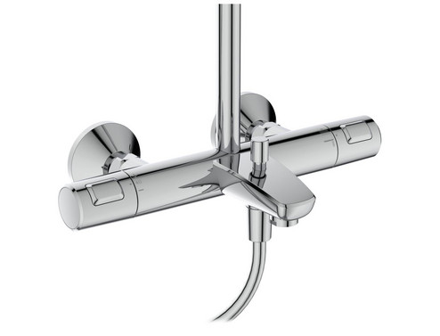Душ система Ideal Standard Ceratherm T25 с термостатен смесител за вана/душ A7629AA