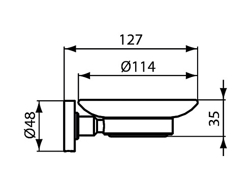 Сапуниера с държач IOM Ideal Standard