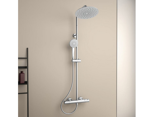 Душ система Ideal Standard Ceratherm T50 с термостатен смесител за душ A7565AA