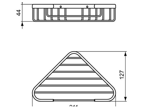 Ъглова решетъчна сапуниера IOM Ideal Standard