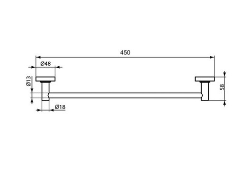 Пръчка за хавлия IOM Ideal Standard