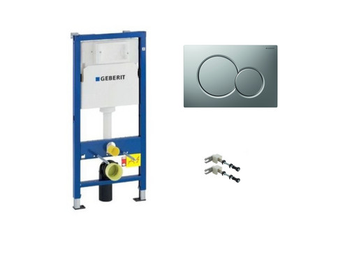 Структура за вграждане GEBERIT Duofix с бутон Sigma01