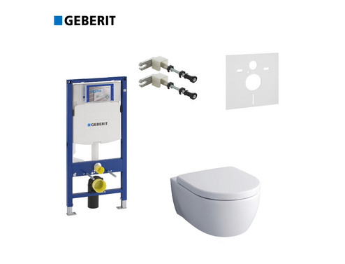 Комплект GEBERIT структура за вграждане Duofix Sigma 12 см с окачена тоалетна чиния Icon